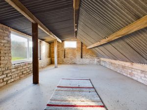 Interior of outbuilding- click for photo gallery